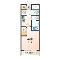 PARK HILLS 池田 Lienの物件間取画像